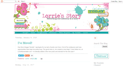 Desktop Screenshot of lorriesstory.com