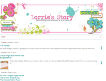 Tablet Screenshot of lorriesstory.com